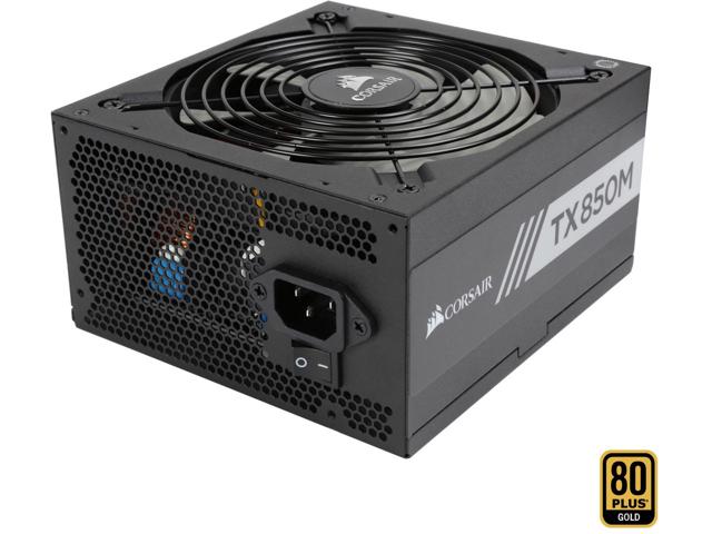 Corsair TX850M (CP-9020130-NA) 850 Watt 80 Plus&#174; Gold Certified PSU _1118KT